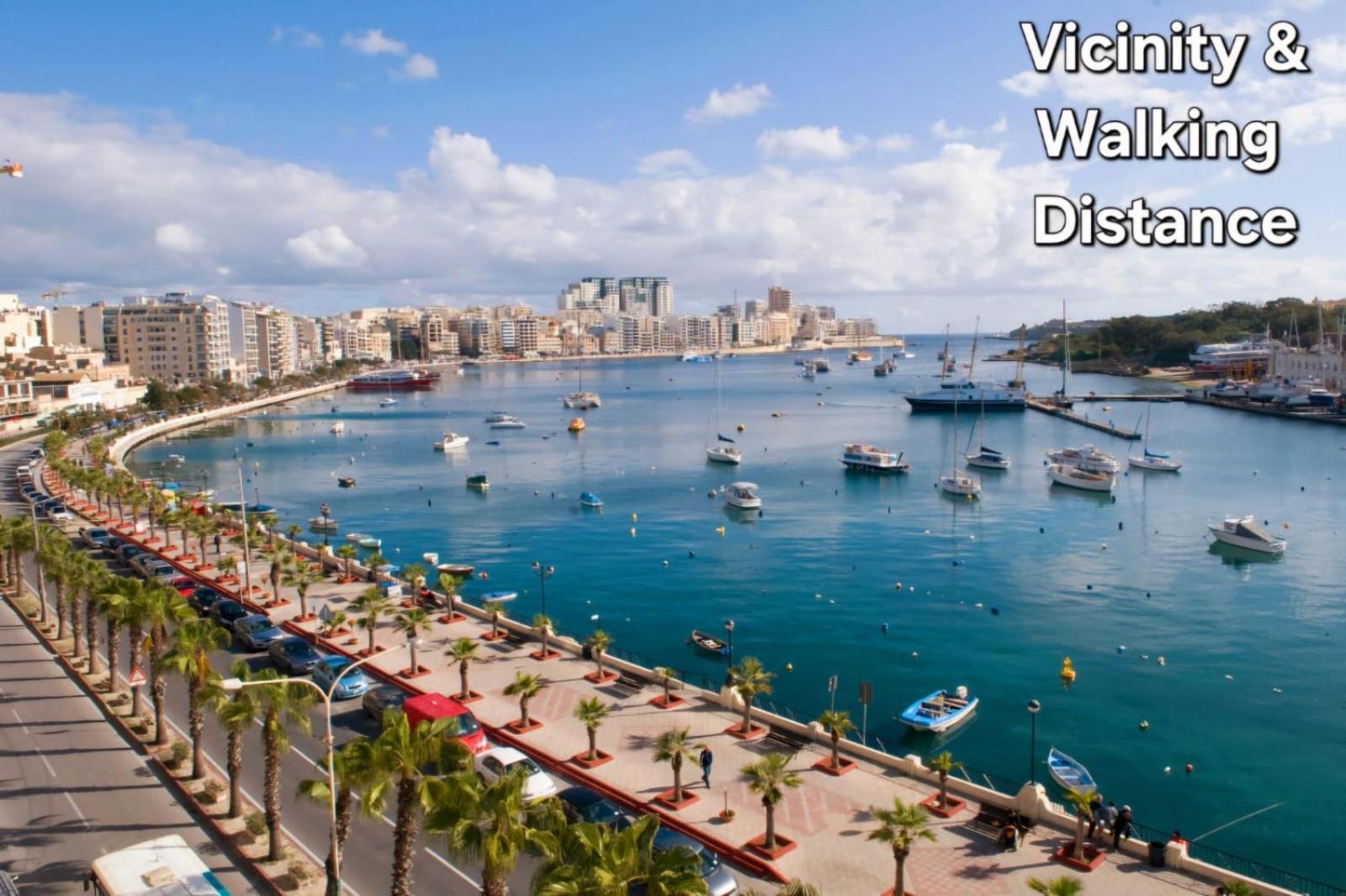 Modern Sliema Apartment Near Sea Екстериор снимка