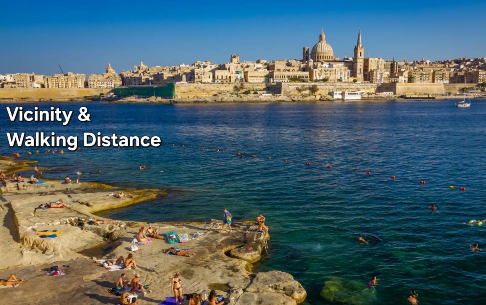 Modern Sliema Apartment Near Sea Екстериор снимка
