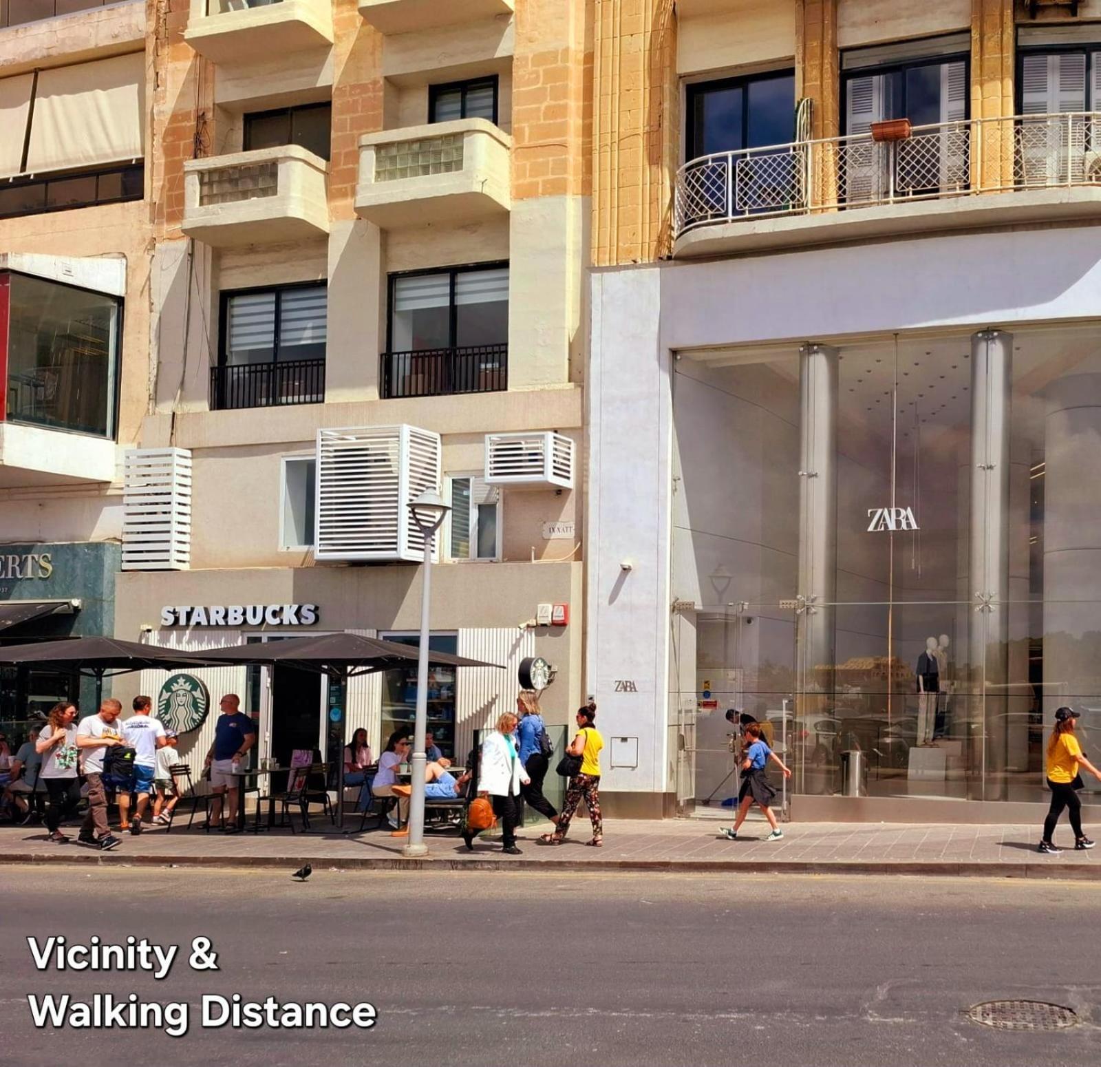 Modern Sliema Apartment Near Sea Екстериор снимка